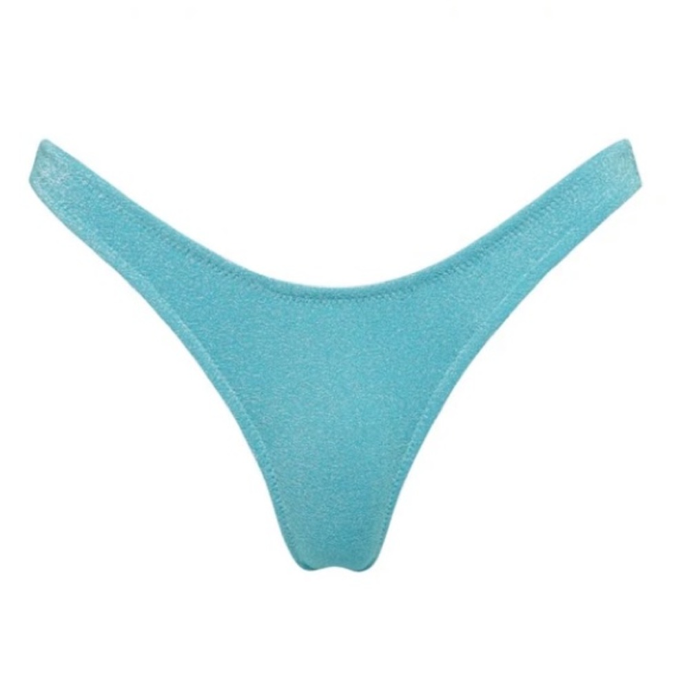 NWT Triangl Bikini Mica Bottom in Baby Blue Sparkle
